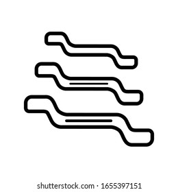 wrench icon design, flat style icon collection
