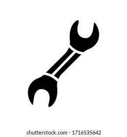 wrench 
icon design, flat style trendy collection