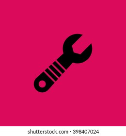 Wrench Icon. Eps-10.