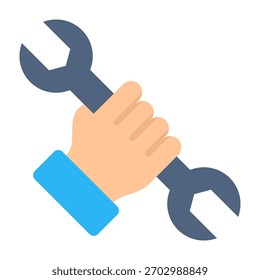 Icono de llave Ilustración vectorial de diseño plano