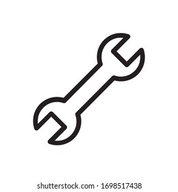 Wrench Icon for Graphic Design Projects