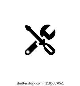 wrench icon logo