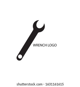 wrench icon logo vector design