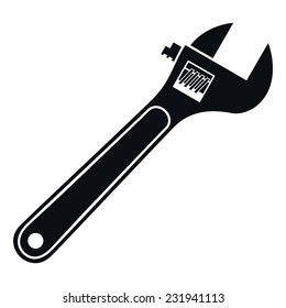 Wrench Icon, Maintenance Concept, Vector Illustration