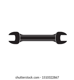 wrench icon on white isolated background. Vector image. esp 10