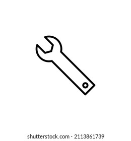 Wrench icon. repair icon. tools sign and symbol