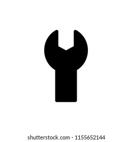 Wrench icon, repair icon vector. tools icon vector.