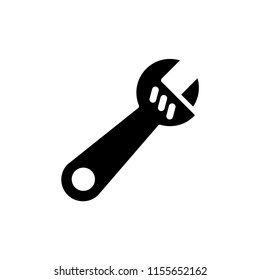 Wrench icon, repair icon vector. tools icon vector.