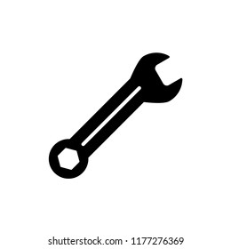 Wrench icon, repair icon vector. tools icon vector.