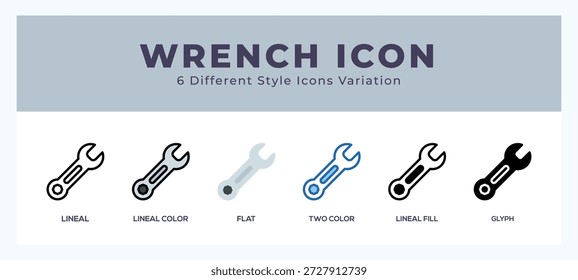 Conjunto de iconos de llave con diferentes estilos. Elementos de diseño para el logotipo. Ilustración vectorial.