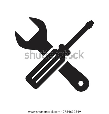 Wrench Icon Set – Mechanical Tools Spanner Vector Collection,Repair Tools Icon ..eps
