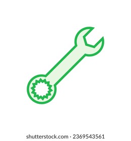 Juego de iconos de llave. vector de icono de reparación. vector de icono de herramientas