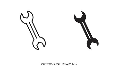 Wrench Icon set. vector illustration set