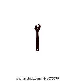 wrench icon. wrench sign
