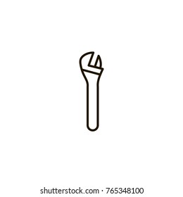wrench icon. sign design