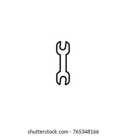 wrench icon. sign design