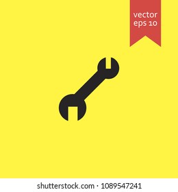 wrench. wrench icon. sign design. Vector EPS 10.