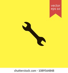 wrench. wrench icon. sign design. Vector EPS 10.