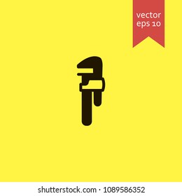 wrench. wrench icon. sign design. Vector EPS 10.