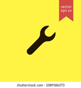 wrench. wrench icon. sign design. Vector EPS 10.