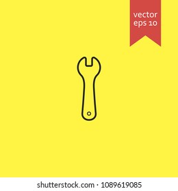 wrench. wrench icon. sign design. Vector EPS 10