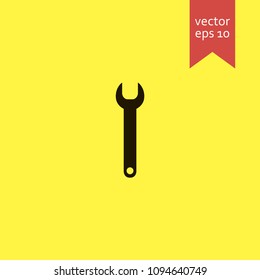 wrench. wrench icon. sign design. Vector EPS 10.