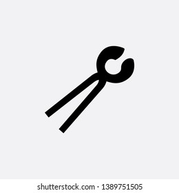 wrench icon sign signifier vector