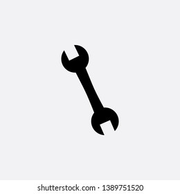 wrench icon sign signifier vector