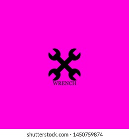 wrench icon sign signifier vector