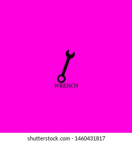 wrench icon sign signifier vector