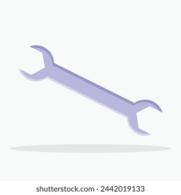 Wrench icon. Subtable to place on industry, construction, etc.