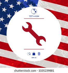 Wrench icon symbol