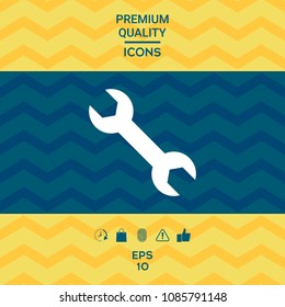 Wrench icon symbol