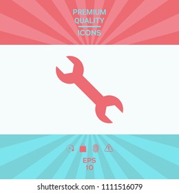 Wrench icon symbol