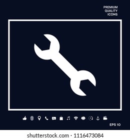 Wrench icon symbol