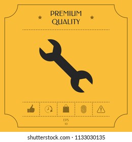 Wrench icon symbol