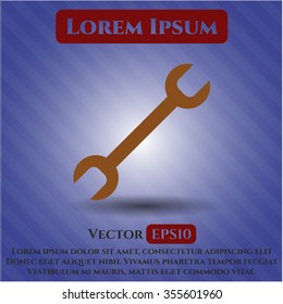 Wrench icon or symbol