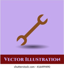 Wrench icon or symbol