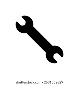 Wrench icon symbol for apps and websites. repair icon. tools sign and symbol