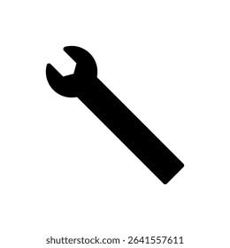 Wrench icon symbol for apps and websites. repair icon. tools sign and symbol