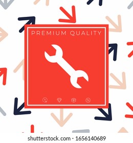 Symbol mit Schlüssel verschlüsseln. Grafische Elemente für Ihr Design