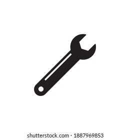 wrench icon symbol sign vector