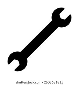 Wrench icon symbol simpe design