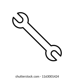 Wrench icon template 