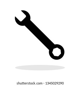 Wrench icon in trendy flat style. Service / Tool symbol for your web site design, logo, app, UI Vector EPS 10. - Vector