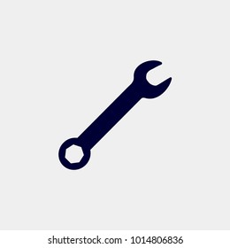 wrench icon vector