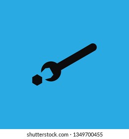 wrench icon vector
