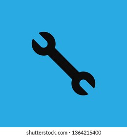 wrench icon vector