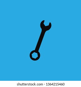 wrench icon vector