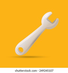 Wrench icon. vector